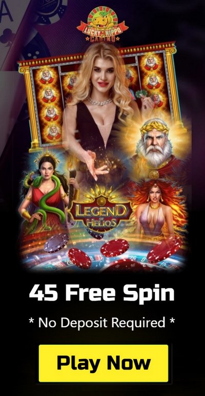 45 Free Spins No Deposit Bonus at Lucky Hippo Casino 45 Free Spins No Deposit Bonus at Lucky Hippo Casino
